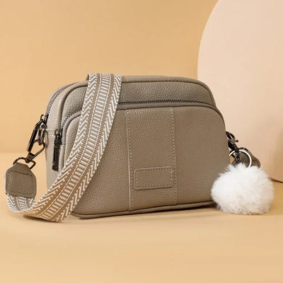 Maeve™ | Refined Leather Shoulder Bag