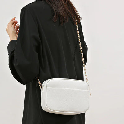 Zara™ | Refined Leather Shoulder Bag
