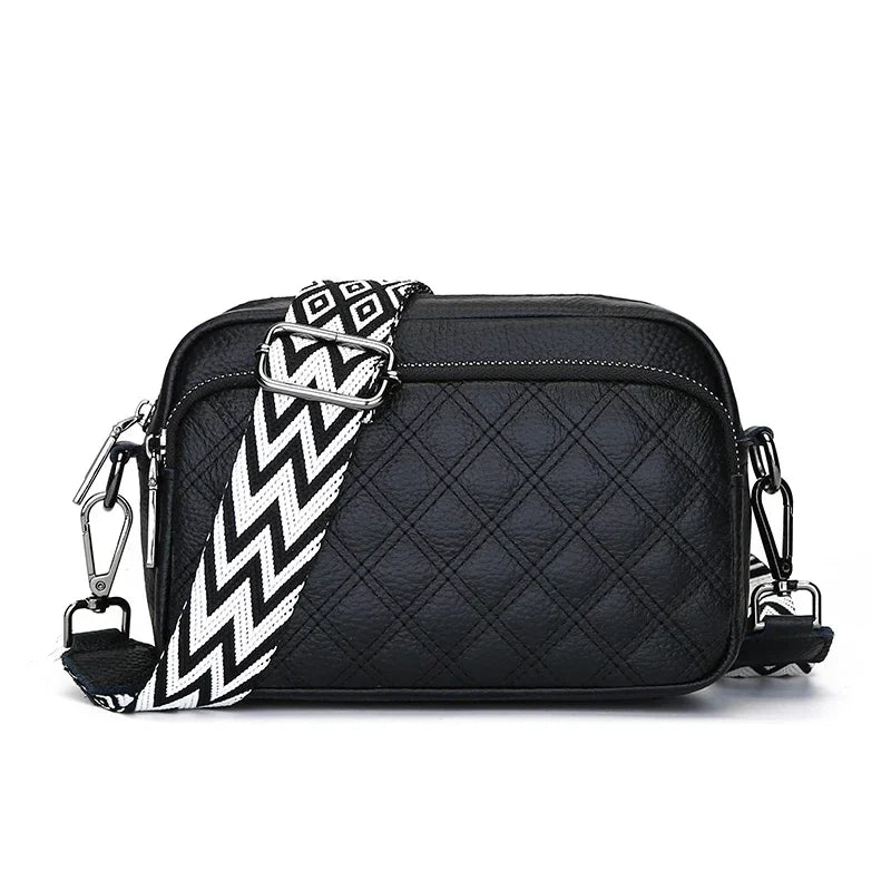 Belle™ | Refined Leather Shoulder Bag