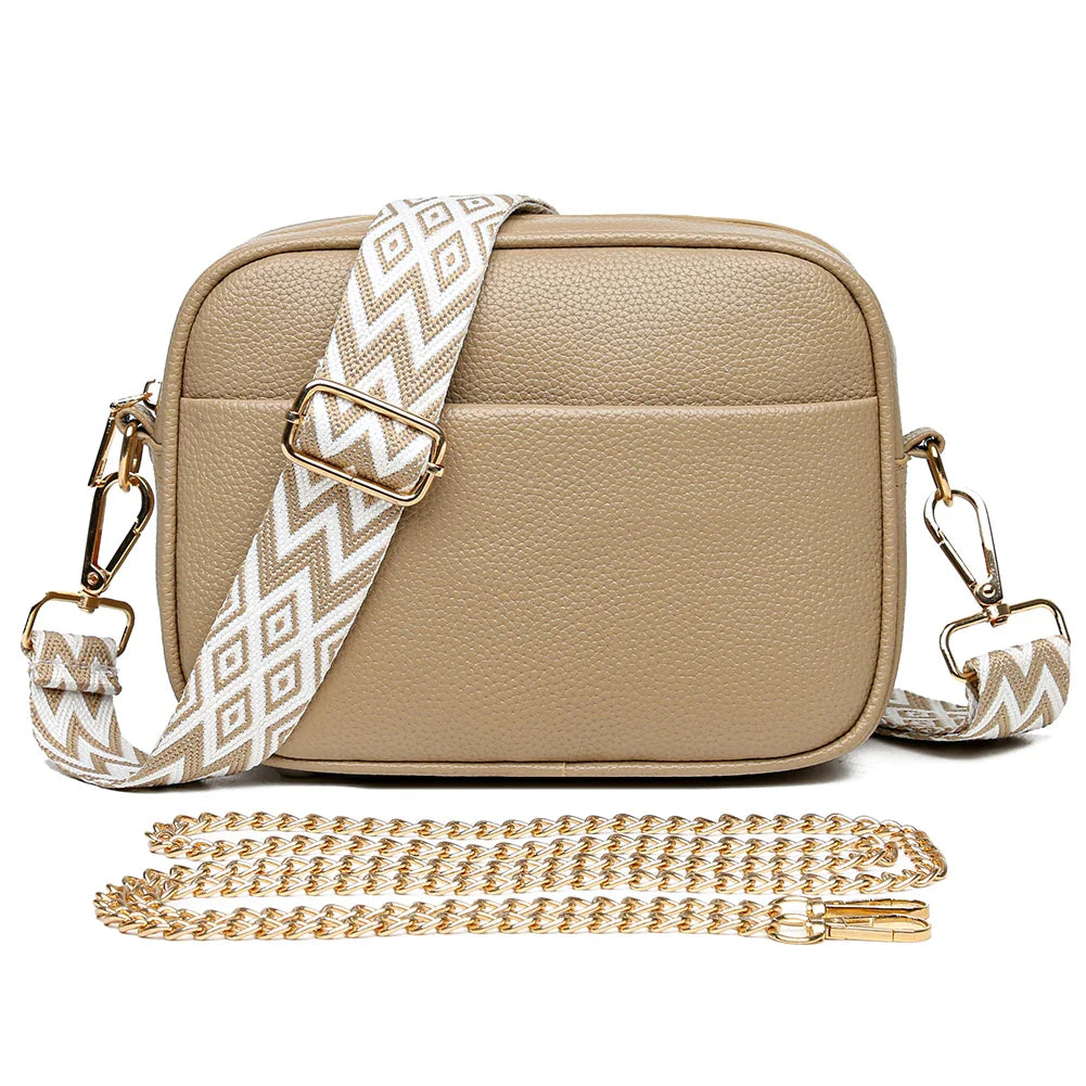 Zara™ | Refined Leather Shoulder Bag