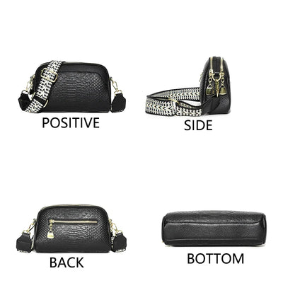 Amara™ | Refined Leather Shoulder Bag
