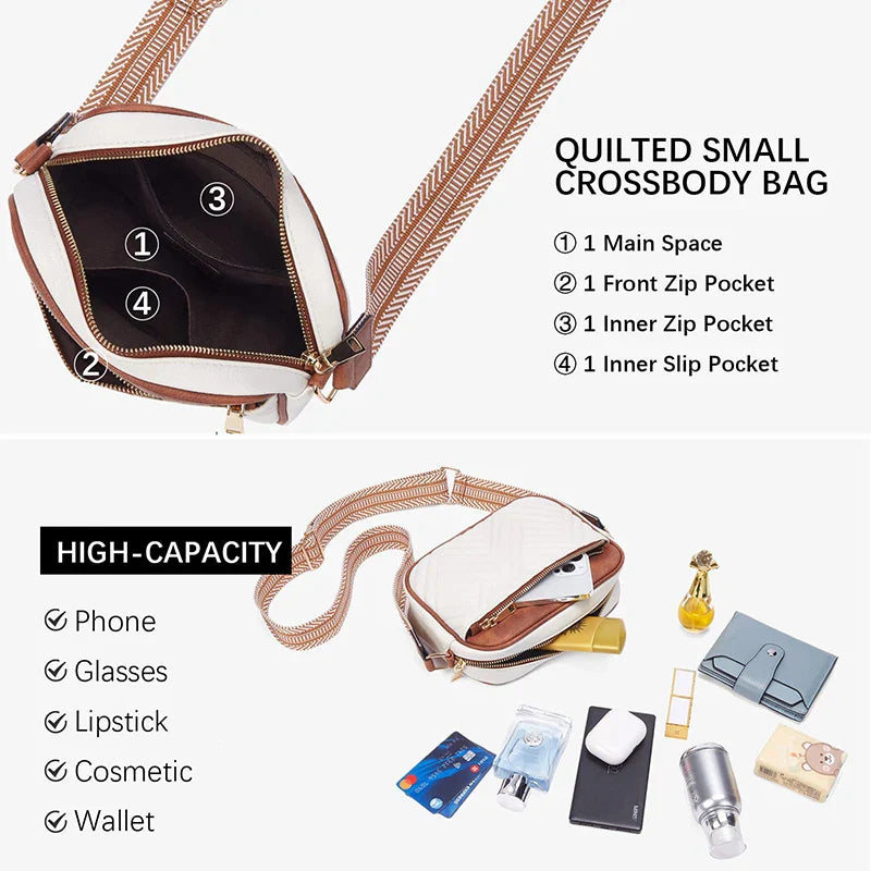 Ariana™ | Refined Leather Shoulder Bag