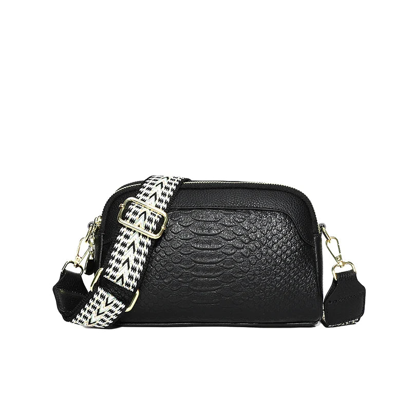 Amara™ | Refined Leather Shoulder Bag