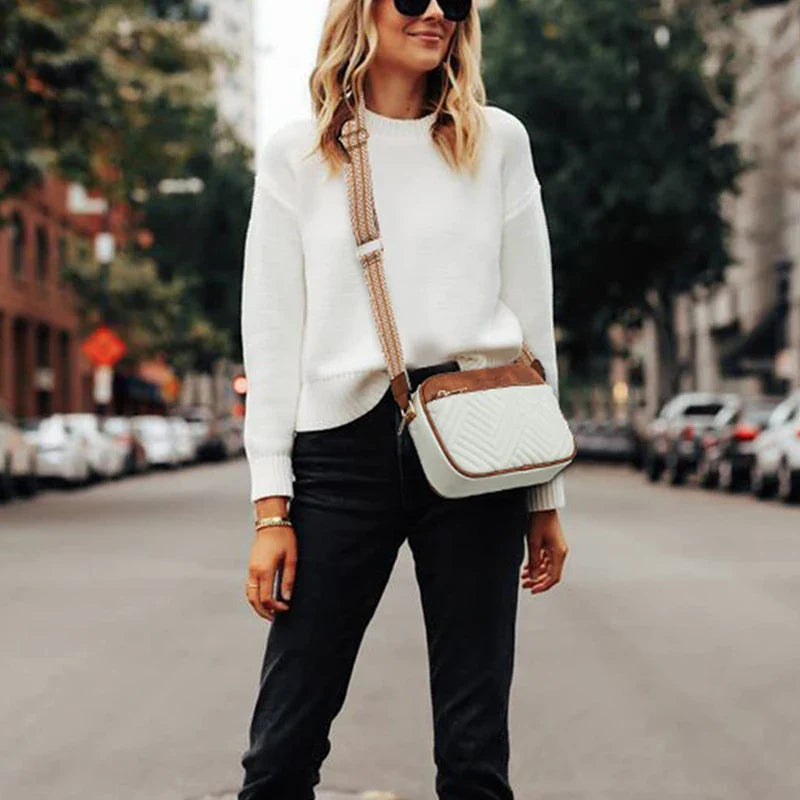 Ariana™ | Refined Leather Shoulder Bag