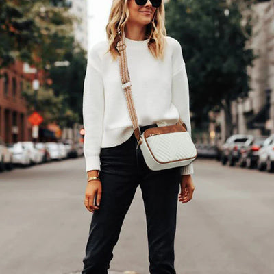Ariana™ | Refined Leather Shoulder Bag