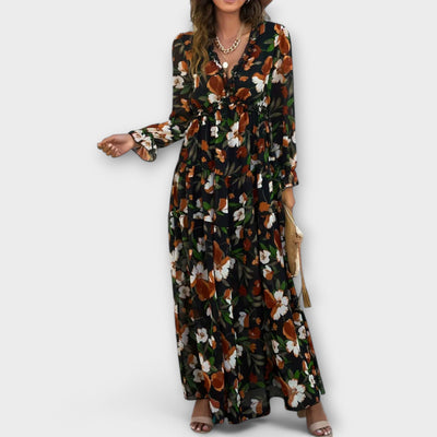 Helen™ | Elegant Floral Maxi Dress