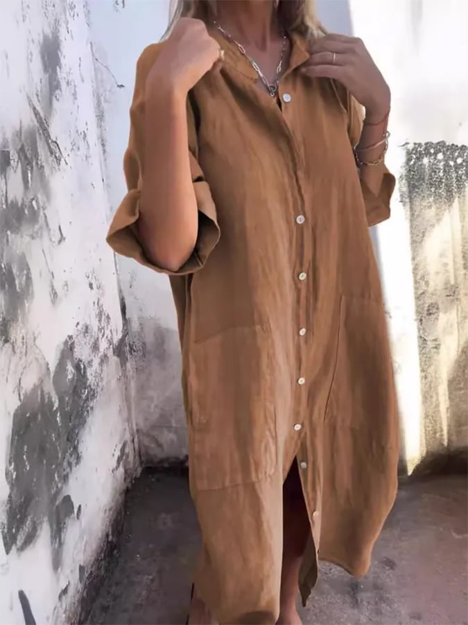 Paige™ | Buttoned Breeze Dress