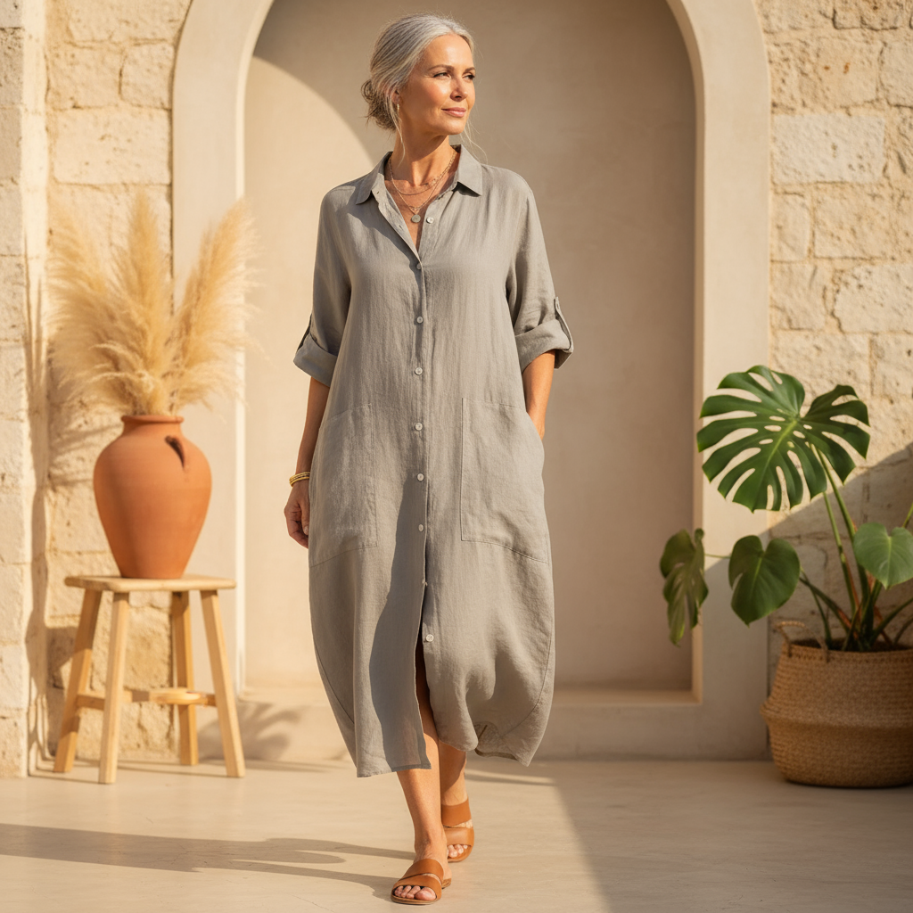 Paige™ | Buttoned Breeze Dress