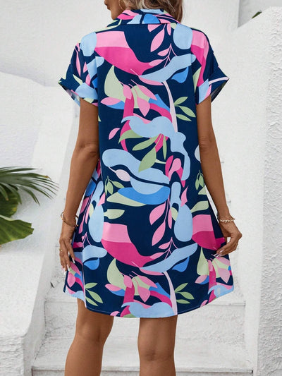 Tiana™ | Printed Button Down Dress