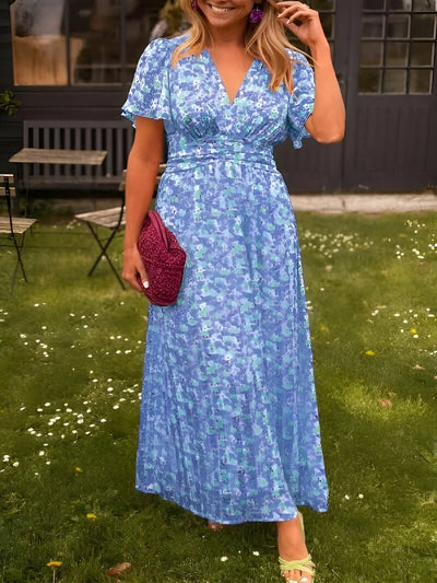 Marlene™ - Elegant Floral Dress