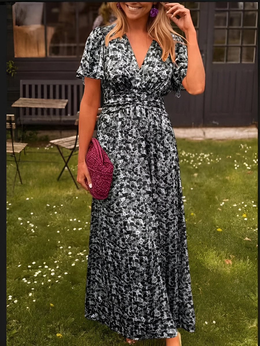 Marlene™ - Elegant Floral Dress