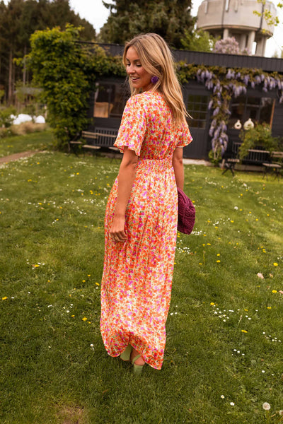 Marlene™ - Elegant Floral Dress