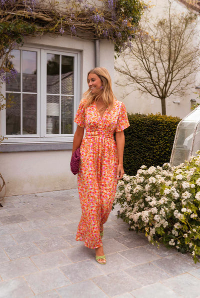 Marlene™ - Elegant Floral Dress